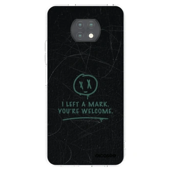 Picasee silikónový prehľadný obal pre Xiaomi Redmi Note 9T - LEFT A MARK