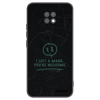 Picasee silikónový čierny obal pre Xiaomi Redmi Note 9T - LEFT A MARK