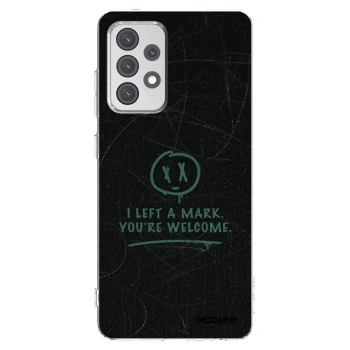 Picasee silikónový prehľadný obal pre Samsung Galaxy A52s 5G A528B - LEFT A MARK