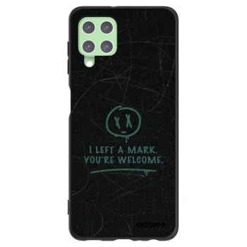 Picasee silikónový čierny obal pre Samsung Galaxy A22 A225F 4G - LEFT A MARK