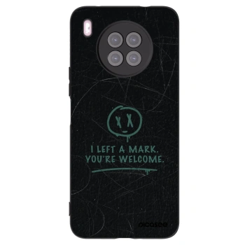 Picasee silikónový čierny obal pre Huawei Nova 8i - LEFT A MARK