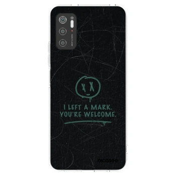 Picasee silikónový prehľadný obal pre Xiaomi Poco M3 Pro 5G - LEFT A MARK