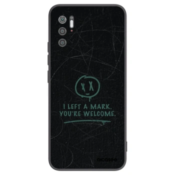 Picasee silikónový čierny obal pre Xiaomi Poco M3 Pro 5G - LEFT A MARK
