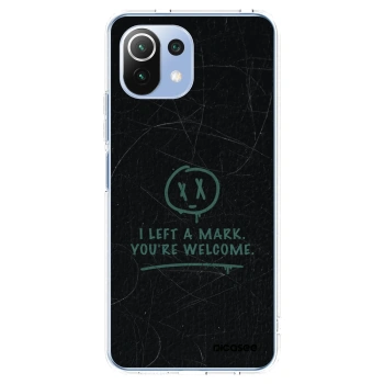 Picasee silikónový prehľadný obal pre Xiaomi 11 Lite 5G NE - LEFT A MARK