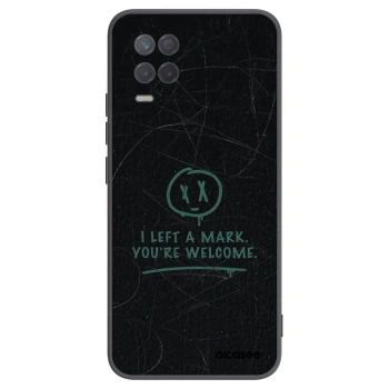 Picasee silikónový čierny obal pre Realme 8 5G - LEFT A MARK