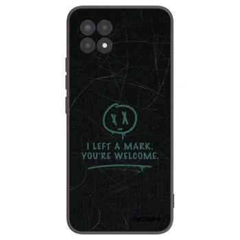 Picasee silikónový čierny obal pre Realme 8i - LEFT A MARK