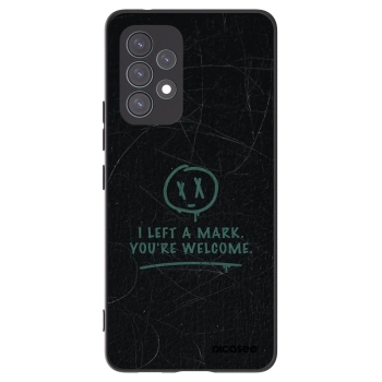 Picasee silikónový čierny obal pre Samsung Galaxy A53 5G A536 - LEFT A MARK