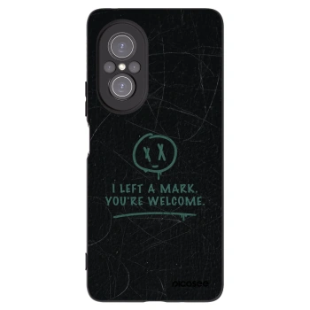 Picasee silikónový čierny obal pre Huawei Nova 9 SE - LEFT A MARK