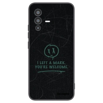 Picasee silikónový čierny obal pre Vivo V23 5G - LEFT A MARK