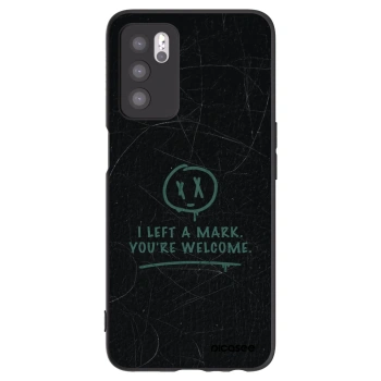 Picasee silikónový čierny obal pre OPPO A16s - LEFT A MARK