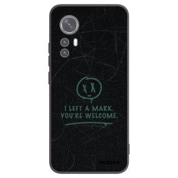 Picasee silikónový čierny obal pre Xiaomi 12X - LEFT A MARK
