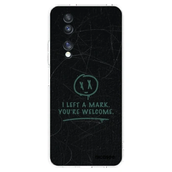 Picasee silikónový prehľadný obal pre Honor 70 - LEFT A MARK