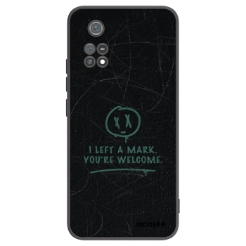 Picasee silikónový čierny obal pre Xiaomi Poco M4 Pro - LEFT A MARK