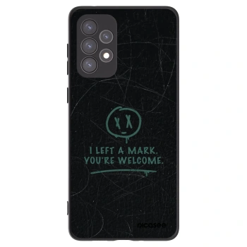 Picasee silikónový čierny obal pre Samsung Galaxy A73 5G - LEFT A MARK