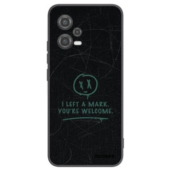 Picasee silikónový čierny obal pre Xiaomi Poco X5 - LEFT A MARK
