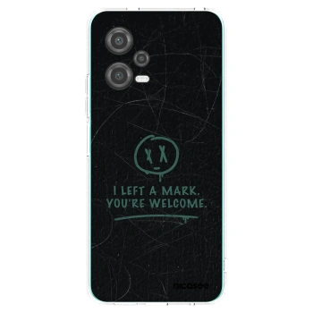 Picasee silikónový prehľadný obal pre Xiaomi Poco X5 - LEFT A MARK