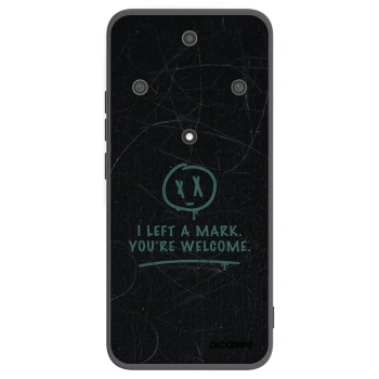 Picasee silikónový čierny obal pre Honor Magic5 Lite 5G - LEFT A MARK