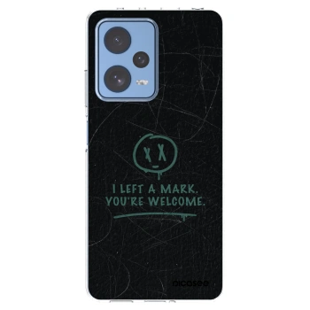 Picasee silikónový prehľadný obal pre Xiaomi Redmi Note 12 Pro 5G - LEFT A MARK