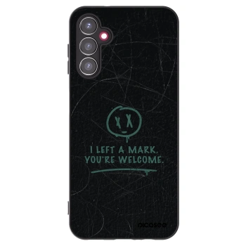 Picasee silikónový čierny obal pre Samsung Galaxy A14 5G A146P - LEFT A MARK