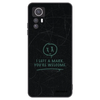 Picasee silikónový čierny obal pre Xiaomi Redmi Note 12S - LEFT A MARK