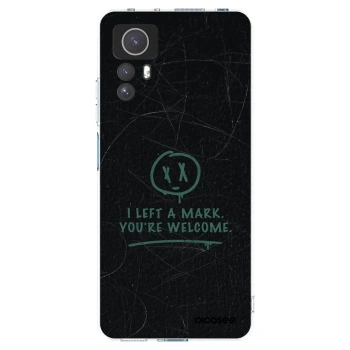 Picasee silikónový prehľadný obal pre Xiaomi Redmi Note 12S - LEFT A MARK