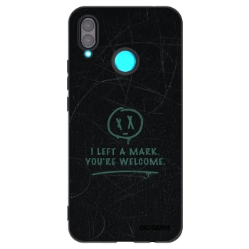 Picasee silikónový čierny obal pre Huawei Nova 3 - LEFT A MARK