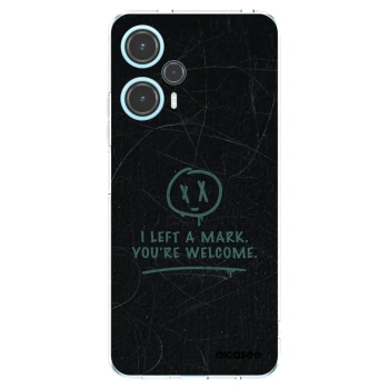 Picasee silikónový prehľadný obal pre Xiaomi Poco F5 - LEFT A MARK