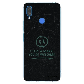 Picasee silikónový prehľadný obal pre Huawei Nova 3 - LEFT A MARK