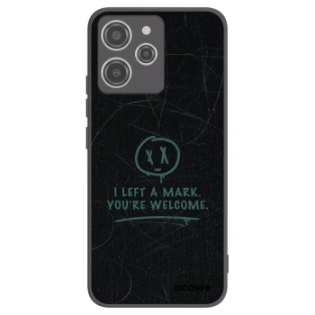 Picasee silikónový čierny obal pre Xiaomi Redmi 12 4G - LEFT A MARK
