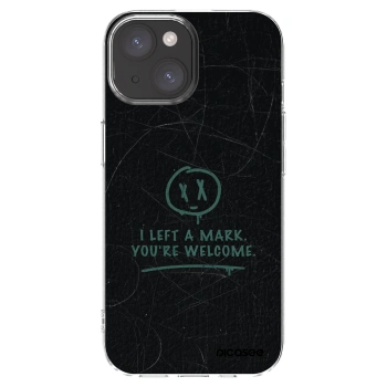 Picasee silikónový prehľadný obal pre Apple iPhone 15 - LEFT A MARK