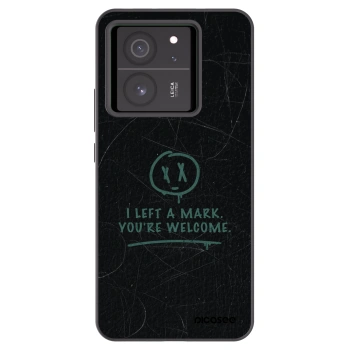 Picasee silikónový čierny obal pre Xiaomi 13T - LEFT A MARK