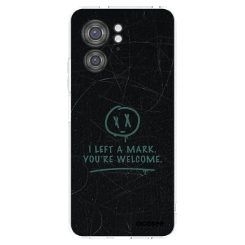 Picasee silikónový prehľadný obal pre Motorola Edge 40 - LEFT A MARK