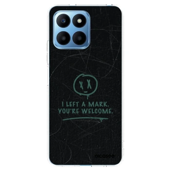 Picasee silikónový prehľadný obal pre Honor 70 Lite - LEFT A MARK