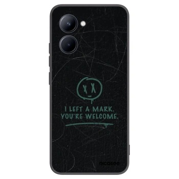 Picasee silikónový čierny obal pre Realme C33 (2023) - LEFT A MARK