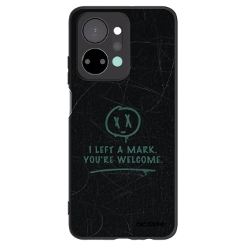 Picasee silikónový čierny obal pre Honor X7a - LEFT A MARK