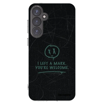 Picasee silikónový prehľadný obal pre Samsung Galaxy S23 FE S711B - LEFT A MARK