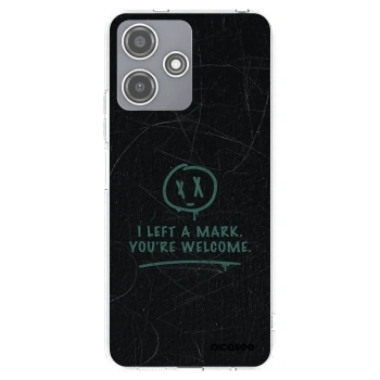 Picasee silikónový prehľadný obal pre Xiaomi Redmi 12 5G - LEFT A MARK