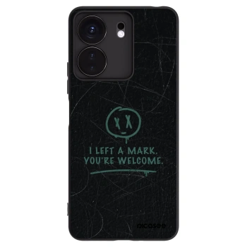 Picasee silikónový čierny obal pre Xiaomi Redmi 13C 4G - LEFT A MARK