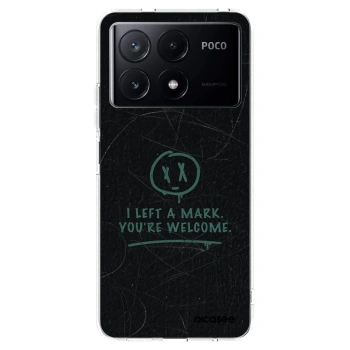 Picasee silikónový prehľadný obal pre Xiaomi Poco X6 Pro - LEFT A MARK
