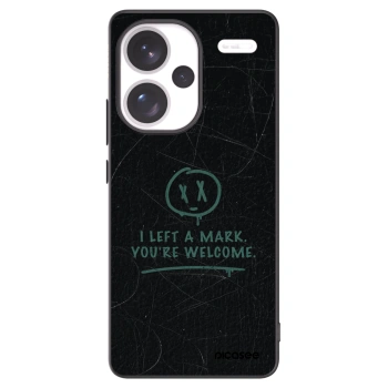 Picasee silikónový čierny obal pre Xiaomi Redmi Note 13 Pro+ 5G - LEFT A MARK
