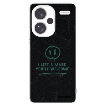 Picasee silikónový prehľadný obal pre Xiaomi Redmi Note 13 Pro+ 5G - LEFT A MARK