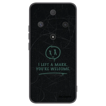 Picasee silikónový čierny obal pre Honor Magic6 Lite 5G - LEFT A MARK