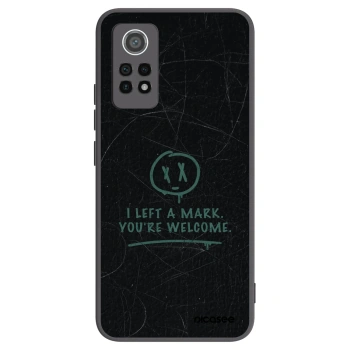 Picasee silikónový čierny obal pre Xiaomi Redmi Note 12 Pro 4G - LEFT A MARK