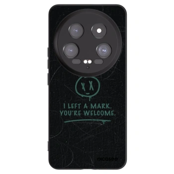 Picasee silikónový čierny obal pre Xiaomi 14 Ultra - LEFT A MARK