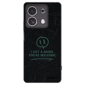 Picasee silikónový čierny obal pre Xiaomi Redmi Note 13 4G - LEFT A MARK