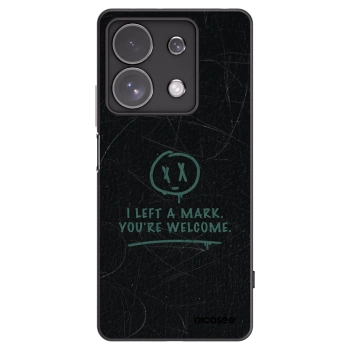 Picasee silikónový čierny obal pre Xiaomi Redmi Note 13 Pro 4G - LEFT A MARK