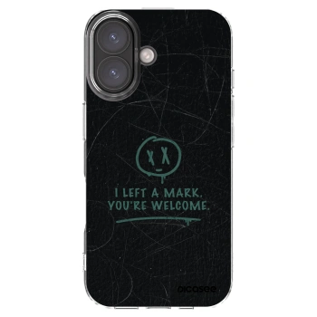 Picasee silikónový prehľadný obal pre Apple iPhone 16 - LEFT A MARK