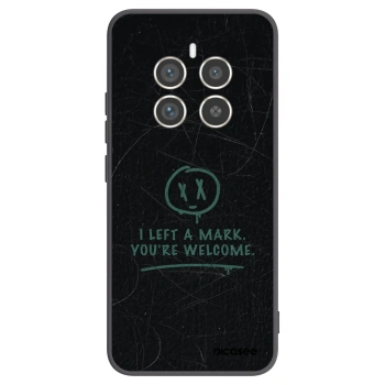 Picasee silikónový čierny obal pre Realme 12 Pro 5G - LEFT A MARK