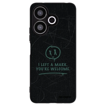 Picasee silikónový čierny obal pre Xiaomi Redmi 13 4G - LEFT A MARK