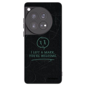 Picasee silikónový čierny obal pre OnePlus 12 5G - LEFT A MARK